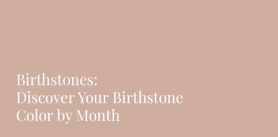 Color of your on sale birthstone